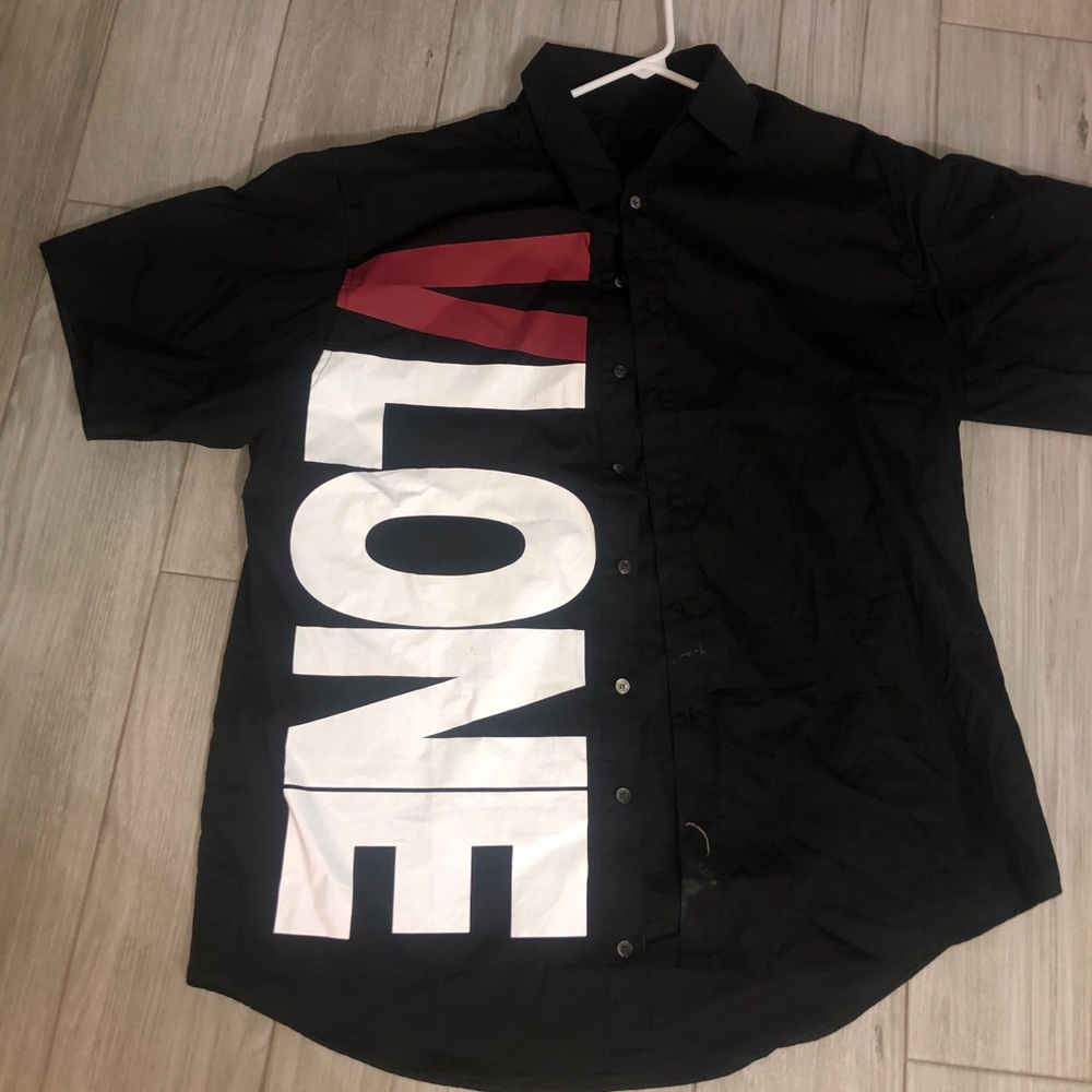 Vlone Button Up Shirt